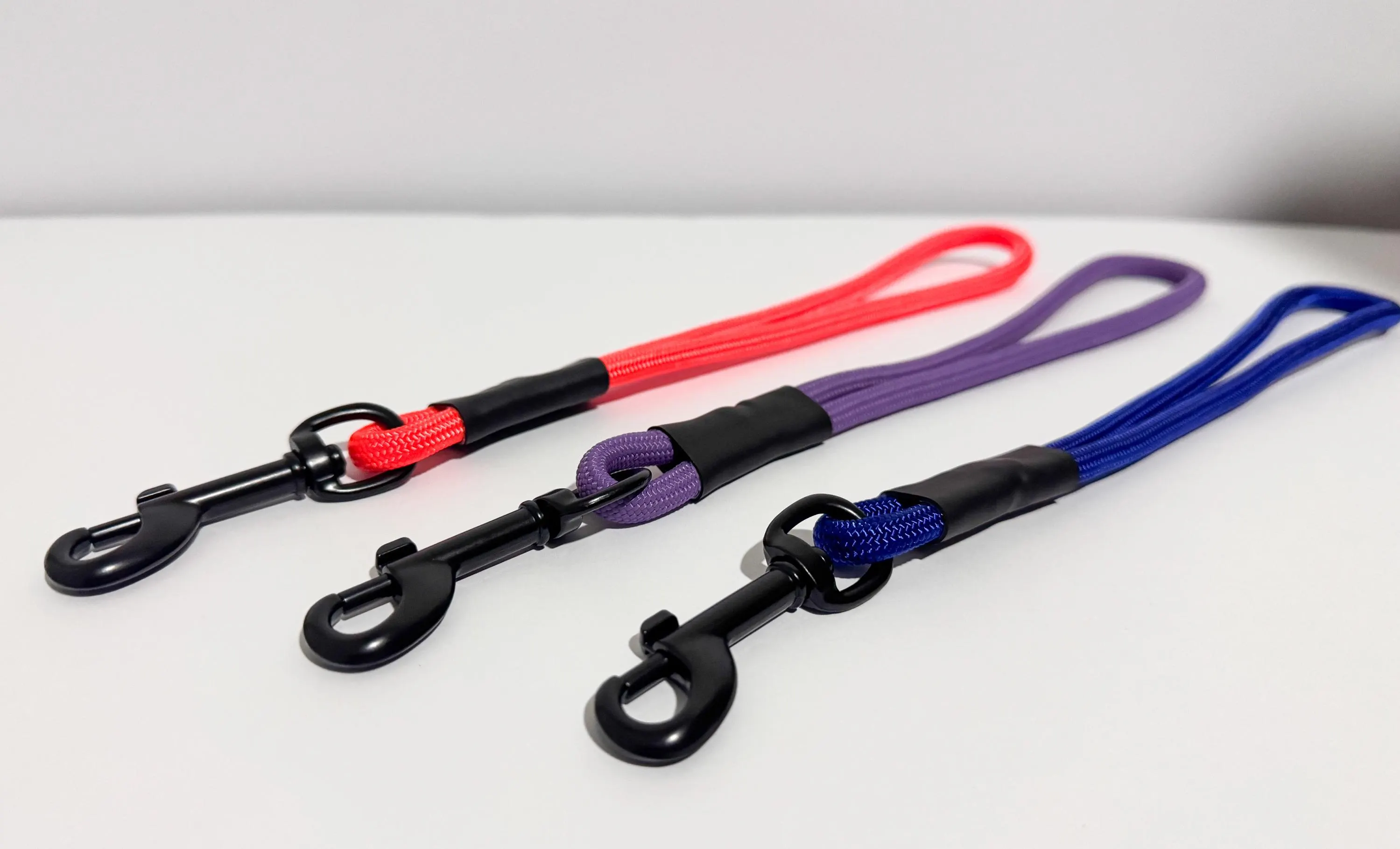 Handmade Paracord Dog Grab Tab, Color Options