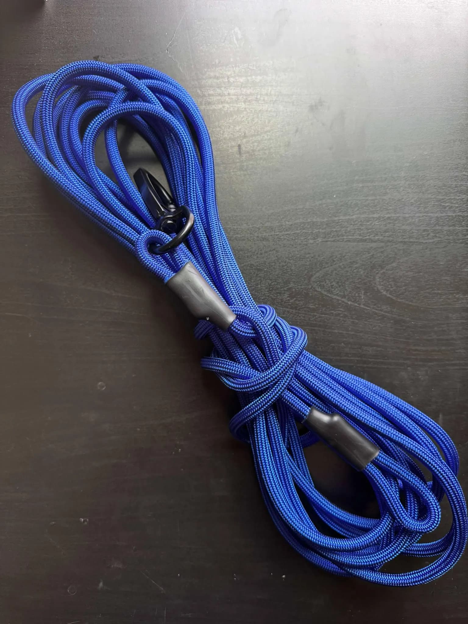 Handmade Paracord Dog Long Line, Color Options thumbnail
