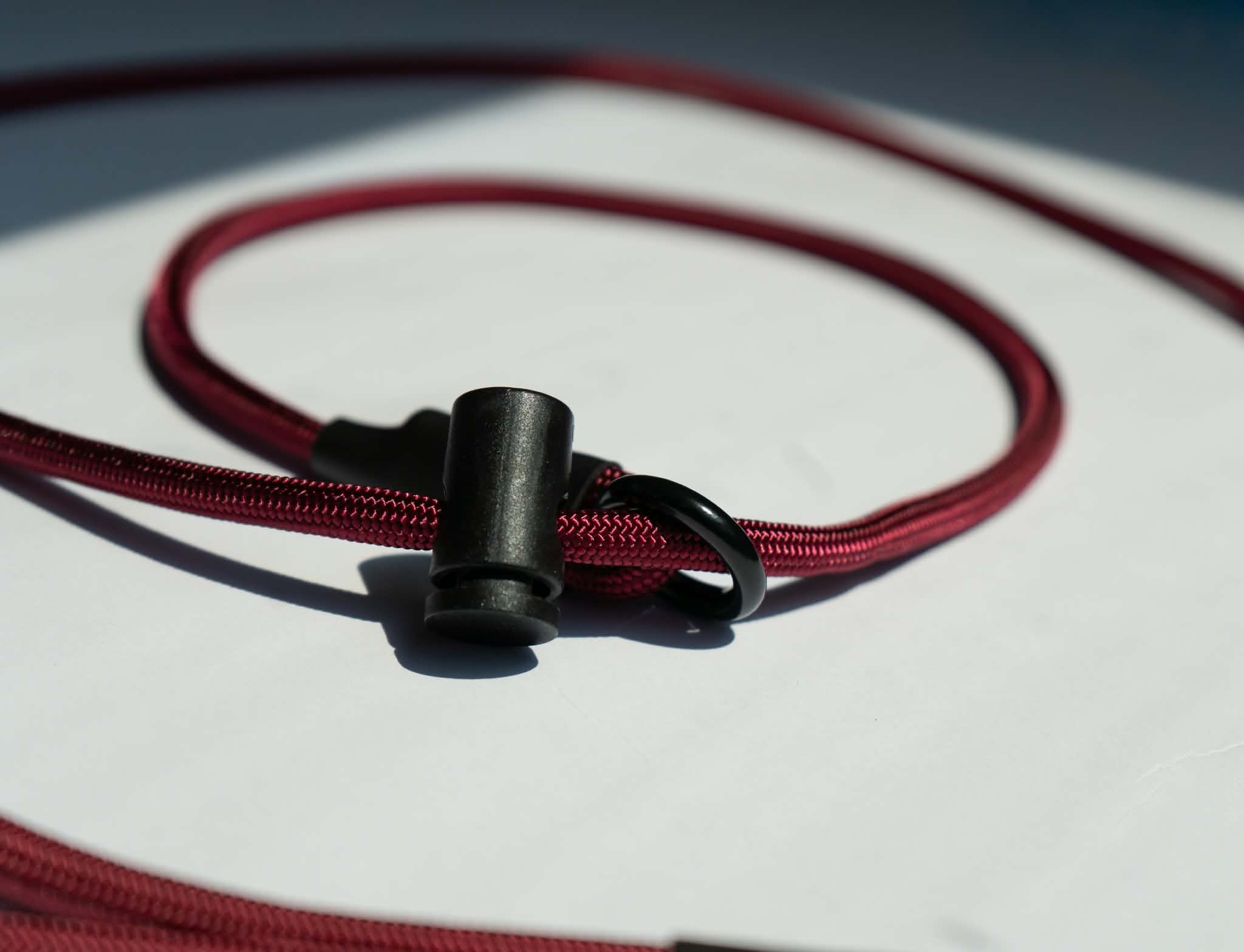 Handmade Paracord Slip Leash w/ O-Ring