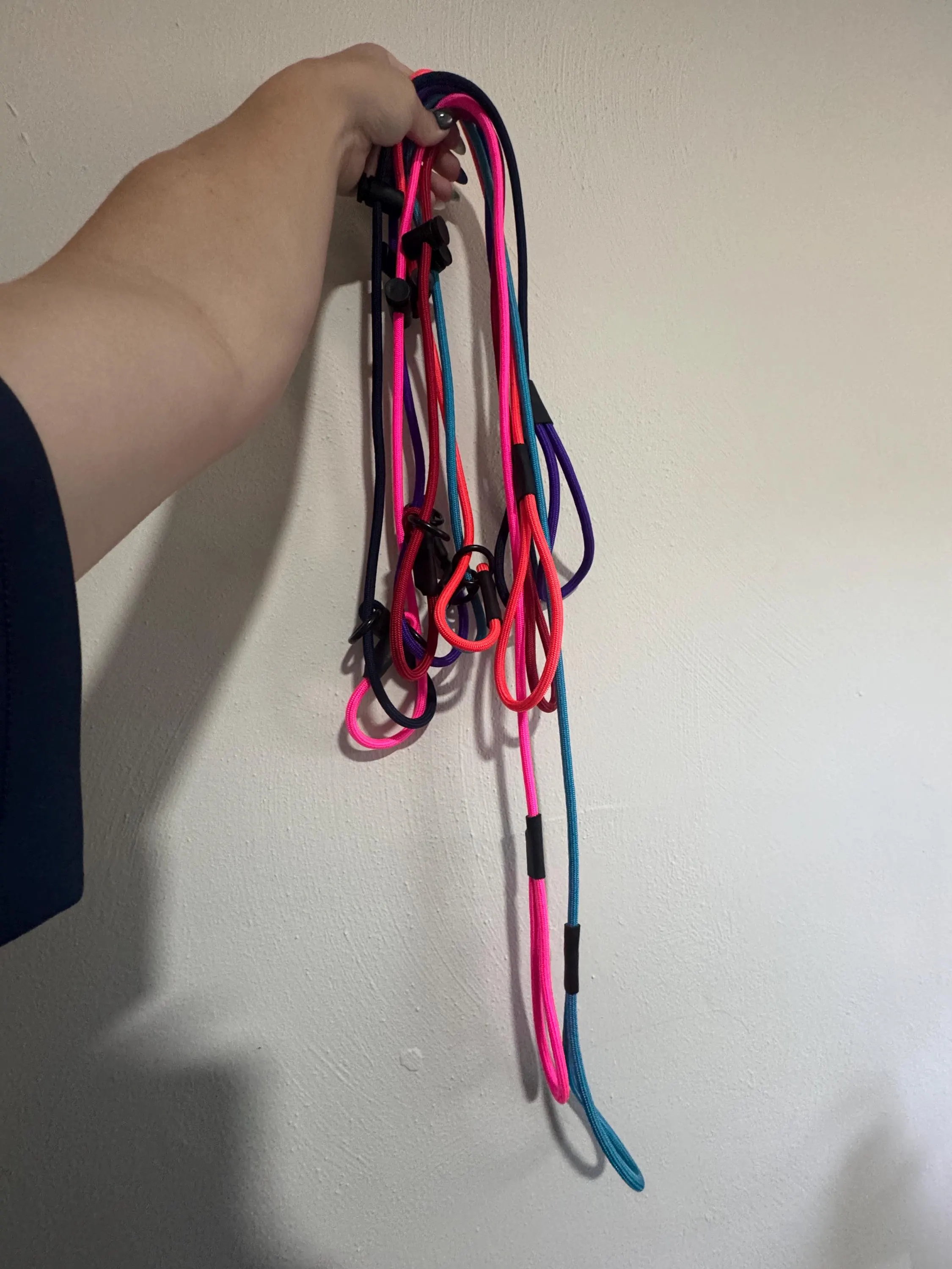 Handmade Paracord Slip Leash w/ O-Ring, Color Options thumbnail